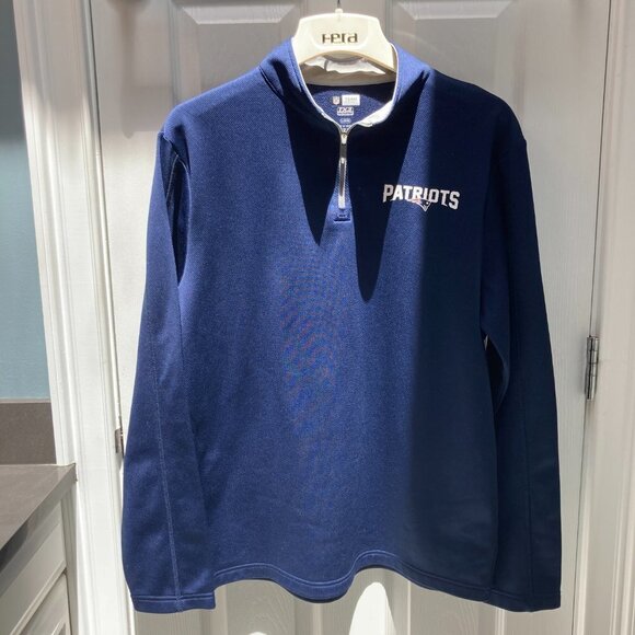 New England Patriots TX3 Warm 1/4 zip pullover size Large - Picture 7 of 8